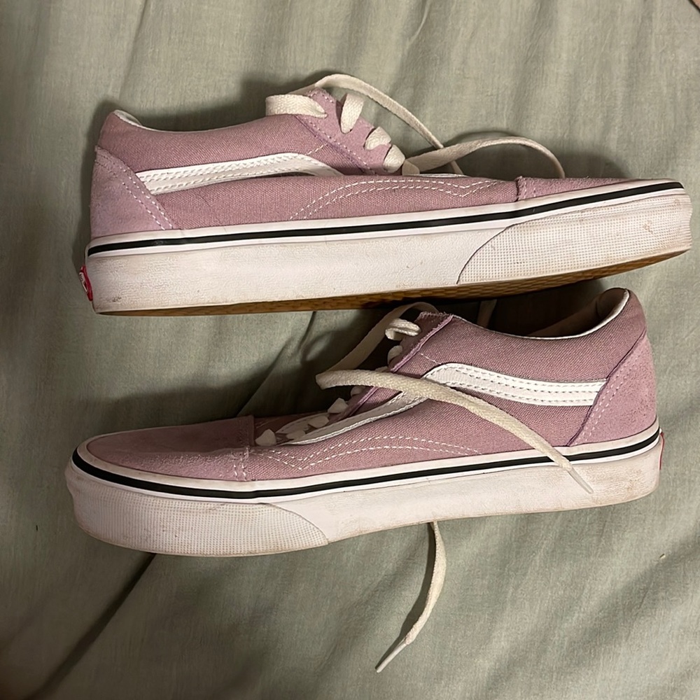 Barely worn purple vans!